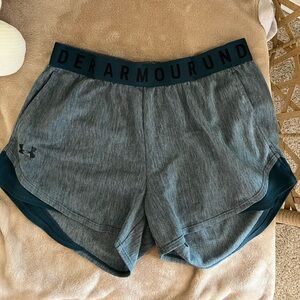 Under Armour Teal Athletic Shorts